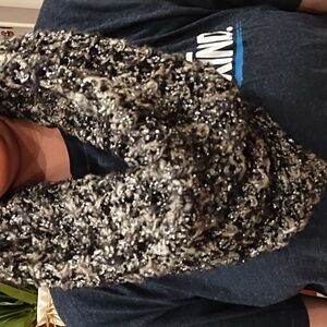 Snood, Scarf, Hood, Glitter, Express